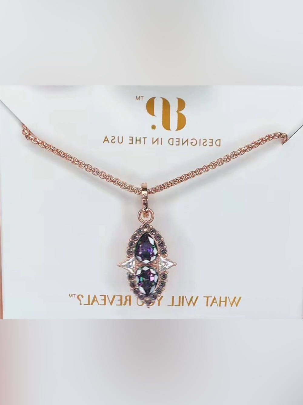 New Bomb Party June 2026 Necklace “Dramatic Effect” NK85986